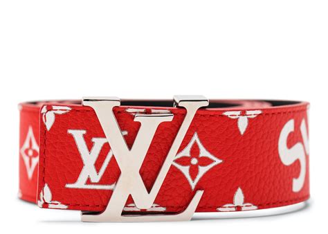 real lv supreme belt|supreme lv belt retail price.